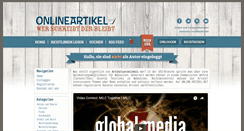 Desktop Screenshot of online-artikel.net