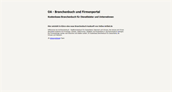 Desktop Screenshot of branchenbuch.online-artikel.de