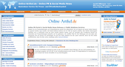 Desktop Screenshot of online-artikel.de